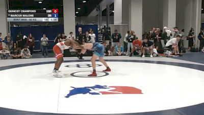 65 kg Cons. Rd Of 16 - Quincey Crawford, BullTrained Wrestling vs Marcus Malone, Contenders Wrestling Academy