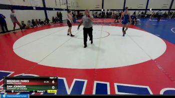 165 lbs Cons. Round 2 - Brendan Parks, Harper College vs Sam Johnson, University Of Chicago