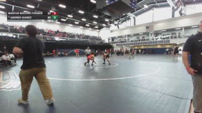 125 lbs Cons. Round 2 - Andres Juarez, Mission College vs Marcus Mullins-Thomas, Skyline College