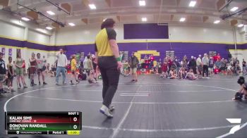 75 lbs Round 1 (6 Team) - Donovan Randall, KC Elite vs Kalan Sims, Cane Bay Cobras