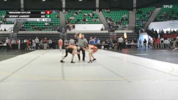 1A-4A 120 Semifinal - Jeremy Lambert, Alexandria HS vs Benjamin Saylor, Shoals Christian Schools