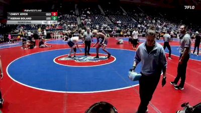 2A-215 lbs Semifinal - Chevy Joyce, Coahulla Creek vs Kieran Boland, Lovett School