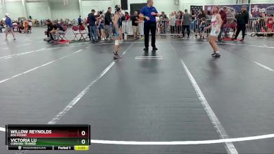 110 lbs Round 4 - Willow Reynolds, Dog Pound vs Victoria Lu, Cordoba Trained