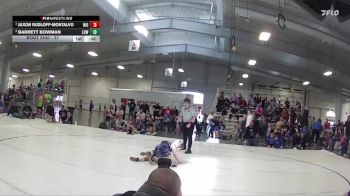 37 lbs Round 2 - Jaxon Rudloff-Montalvo, Niobrara/Verdigre vs Barrett Bowman, Little Cougar Wrestling