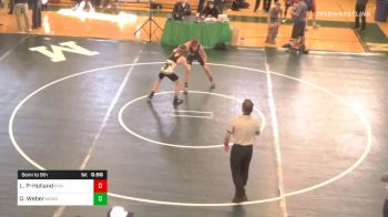 106 lbs Consolation - Liam Pritchard-Holland, Pembroke vs Owen Weber, Mansfield