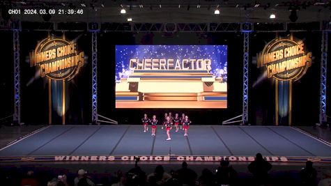 CheerFactor - Day 1 [2024 Figment Level 1.1 Tiny D1 Figment] 2024 Winner's Choice Championships - Mohegan Sun