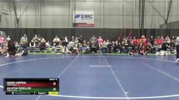 135 lbs Semis & 1st Wrestleback (8 Team) - Keaton Moeller, Iowa Black vs Aiden Hippen, Iowa Gold