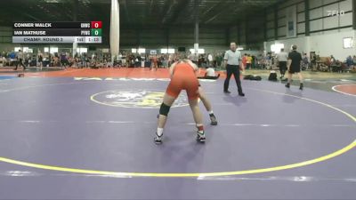 132 lbs Champ. Round 2 - Conner Walck, Great Neck Wrestling Club vs Ian Mathuse, Powhatan Youth Wrestling Club