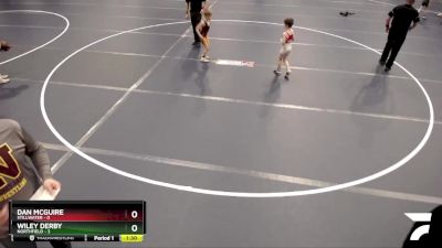 50 lbs Finals (2 Team) - Dan McGuire, Stillwater vs Wiley Derby, Northfield