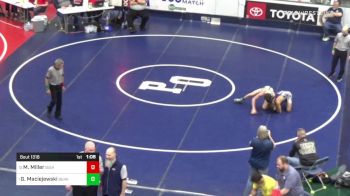 107 lbs Semifinal - Melvin Miller, Bishop McCort vs Gunnar Maciejewski, Berks Catholic