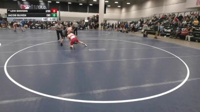 138 lbs Champ. Rd Of 64 - Levi Shivers, Anchorage Youth Wrestling Academy vs Jacob Bliven, Columbia Wrestling Club