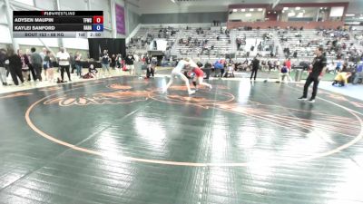 68 kg Champ. Rd Of 64 - Adysen Maupin, The Factory Wrestling Club vs Kaylei Sanford, Rabid Dawg