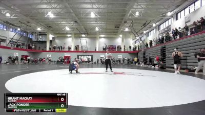 165 lbs Champ. Round 2 - Grant MacKay, Gannon vs Jack Ponder, Shorter