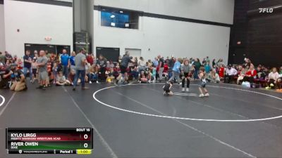 43 lbs Round 2 - Kylo Lirgg, Mighty Warriors Wrestling Acad vs River Owen, Dixie