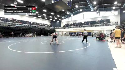 197 lbs Semifinal - William Fulgentes, Moorpark College vs Cody South, Mt. San Antonio College