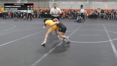 52 lbs Round 1 (6 Team) - Lorenzo Balamenti, Brecksville vs Crew Leininger, Notre Dame Lions