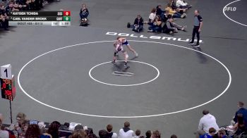 1st Place Match - Kayden Tchida, Sisseton vs Cael Vander Broek, Canton