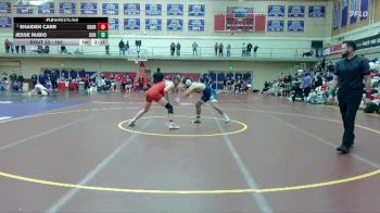 165 lbs Champ. Round 1 - Shaiden Carr, Southern Oregon vs Jesse Rubio, Corban University