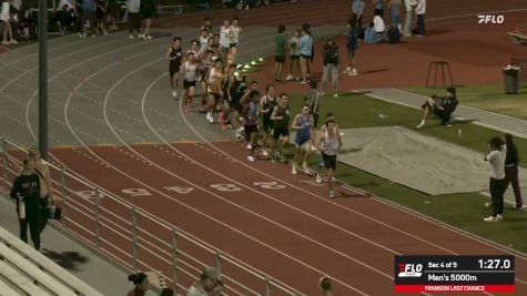 Men's 5k, Prelims 4