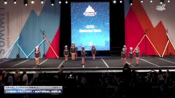 Cheer Factory - Material Girls [2026 L1 Youth Small Day 1] 2026 The Youth Summit