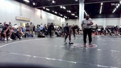 157 lbs Round 1 (6 Team) - Caleb Gustafson, Top Rank Hawks Wrestling vs Justus Washington, The Factory