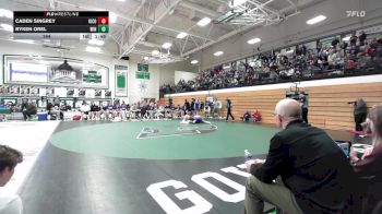 144 lbs Quarterfinals (8 Team) - Caden Singrey, Kingsbury County vs Ryken Orel, Winner