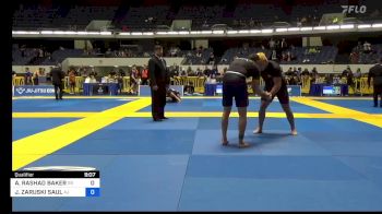AUSTIN RASHAD BAKER vs JAVIER ZARUSKI SAUL 2022 World IBJJF Jiu-Jitsu No-Gi Championship