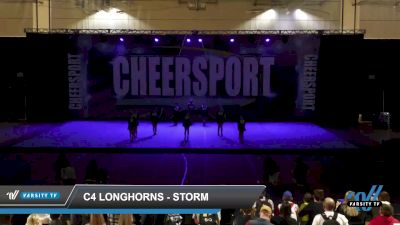 C4 Longhorns - Storm [2022 L2 Junior - D2 Day 1] 2022 CHEERSPORT Cartersville Classic