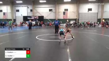 61 lbs Quarterfinal - Jace Koskan, Winner Youth Wrestling vs Cason Hoefer, Neligh-Oakdale