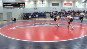 141 lbs Quarterfinal - Jayden Nowell, Ottawa University vs Ryan Dement, Oklahoma Wesleyan