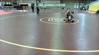 150 lbs Round 5 (6 Team) - Emiliano Arreola, Hillsboro vs Warren Cook, Forest Grove