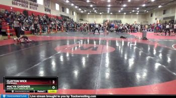 80 lbs Cons. Round 4 - Clayton Wick, Centennial vs Macyn Gardner, Dakota Boyz Wrestling Club