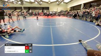 73 lbs Rr Rnd 4 - Tanner Jolley, ICWL Bruisers Blue vs Travis Butenewicz, Pride Wrestling