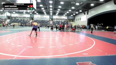 197 lbs Champ. Round 2 - Rhett Walters, Montevallo vs Xander Dossett, The Storm Wrestling Center