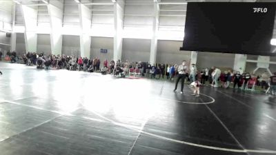 54 lbs Quarterfinal - Dominic Lopez, Sanderson Wrestling Academy vs Wyatt Harrison, Colorado Outlaws