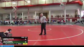 197 lbs Cons. Round 1 - Jaylin Harris, Marian University (IN) vs Joseph Chacon, Indiana Tech