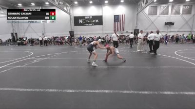 98 lbs Round 4 (6 Team) - Gennaro Calvani, Botetourt TC vs Nolan Slatton, Prime Wrestling White