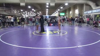 122 lbs Cons 16 #2 - Lilyana Lamothe, White River Hornets Wrestling Club vs Madison Kalamau, Hawaii