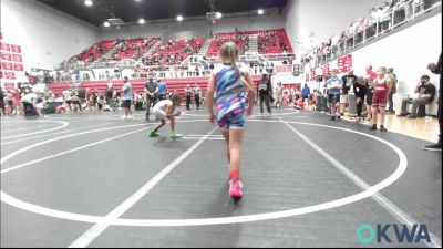 61 lbs Quarterfinal - Paisley Schroerlucke, Watonga Youth Wrestling vs Omere Wright, D3 Wrestling Cluib
