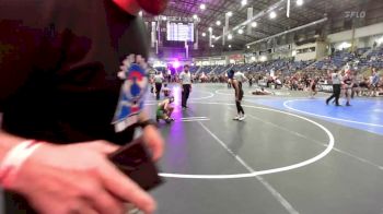 82 lbs Quarterfinal - Forest Dull, Mattime vs Brayden Johnson, Pikes Peak Warriors