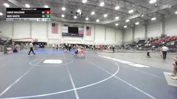 141 lbs Champ. Round 2 - Kenji Walters, RIT vs Ben White, Ithaca