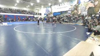 106 lbs Champ. Round 1 - Grady Caudill, Priest River vs Lucas Atkinson, Caldwell