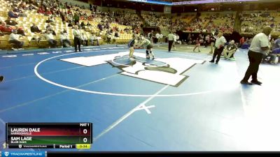 145 Class 1 lbs Cons. Round 1 - Sam Lage, Blair Oaks vs Lauren Dale, Harrisonville