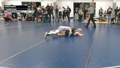78 lbs Cons. Sub-semis - Aiden Garcia, Billings Wrestling Club vs Kaiden Hale, Yuba Sutter Combat Wrestling Club