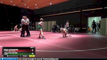 113 lbs 17th Place Match - Kale Leymaster, Xavier, Cedar Rapids vs Preston Beyer, Osage