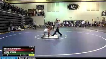 152 lbs Placement Matches (8 Team) - ETHAN SUTHERLAND, Hewitt-Trussville vs Jacob Stokes, Leeds