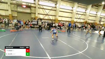 85 lbs Quarterfinal - Trexden Olsen, Total Domination vs Kayden Smith, Carbon Wrestling Club