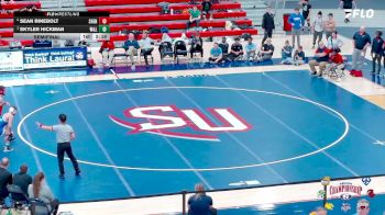 141 lbs Semifinal - Skyler Hickman, Washington & Lee vs Sean Rinebolt, Shenandoah University