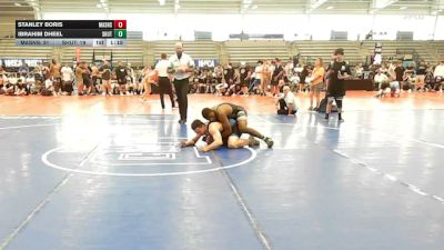 182 lbs Round Of 16 - Stanley Boris, Mat Assassins - HSB vs Ibrahim Dheel, Team Shutt Weaver - HSB
