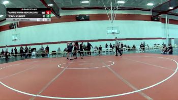 285 lbs Quarterfinal - Zach Kuneff, Bethany College vs Adams Turpin-Abdulrazaaq, West Virginia Tech